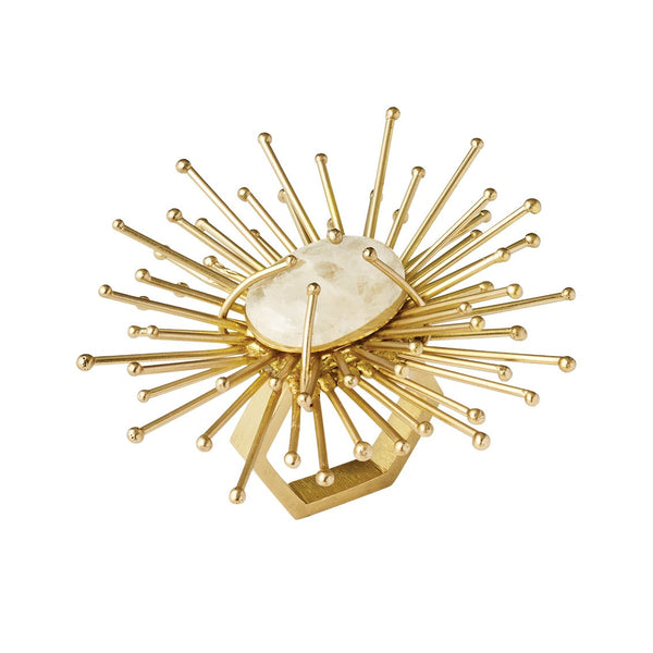 Flare Napkin Ring in Gold