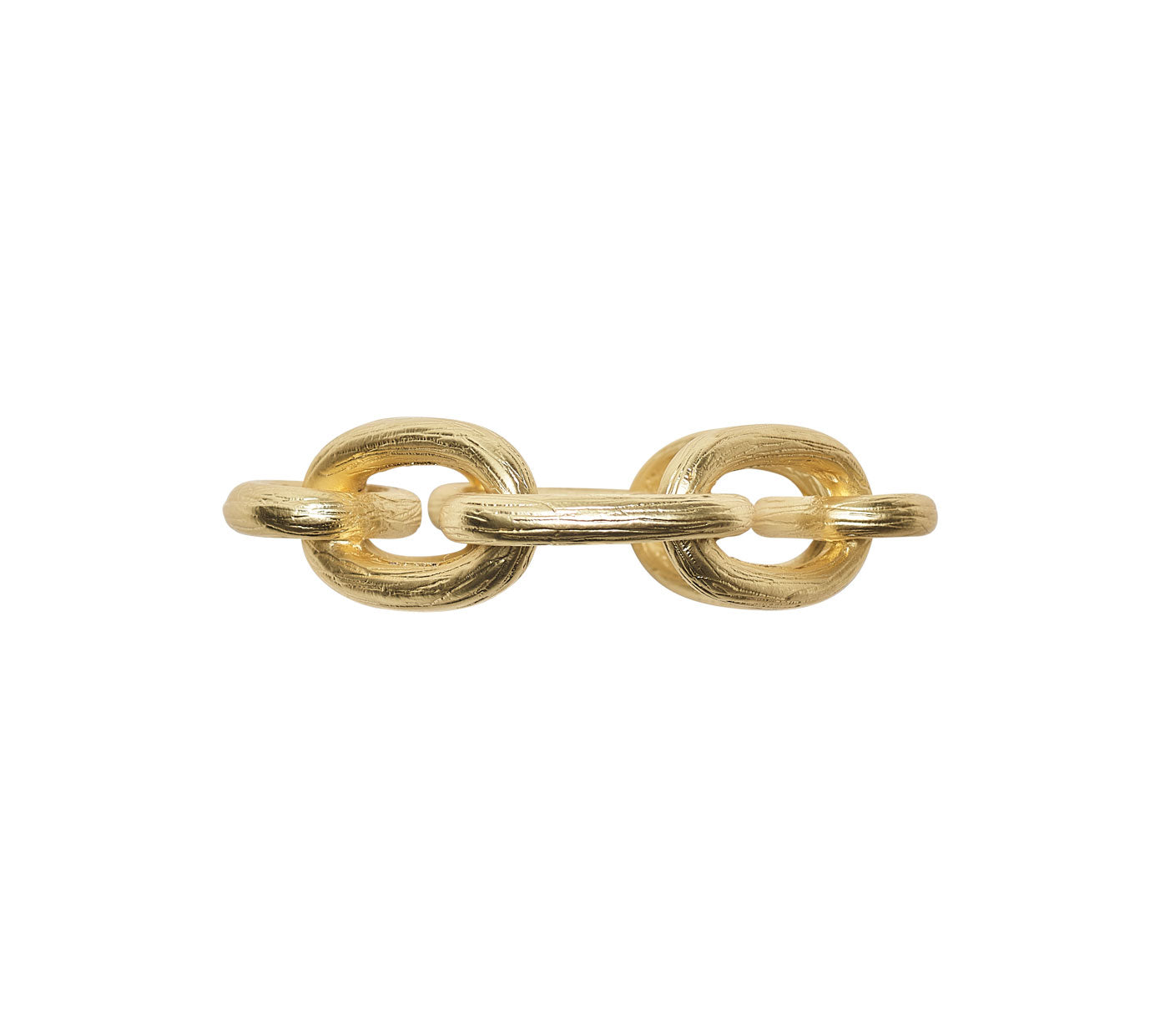 Chain Link Napkin Ring in Gold by Kim Seybert