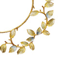 Laurel Charger in Gold & Silver by Kim Seybert