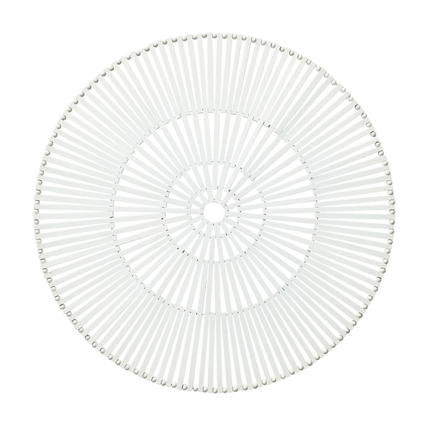SPOKE PLACEMAT IN WHITE