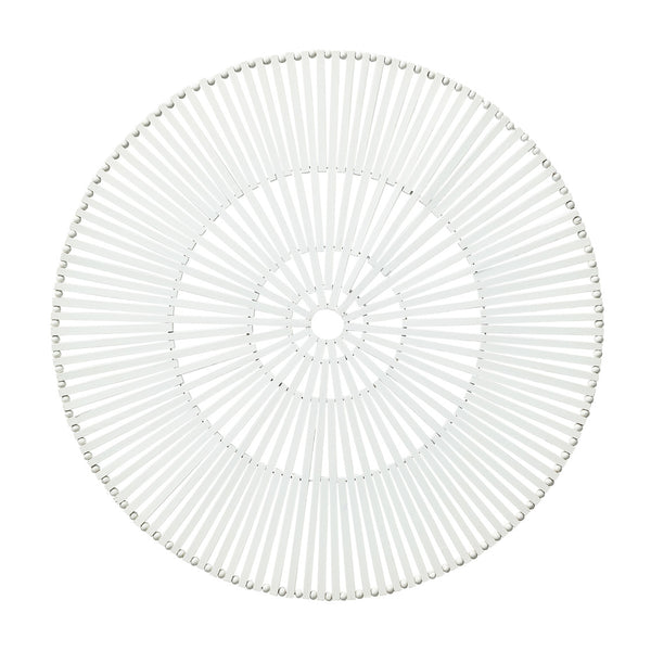 Spoke Placemat in White