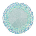 Ray Placemat in Periwinkle & Seafoam by Kim Seybert
