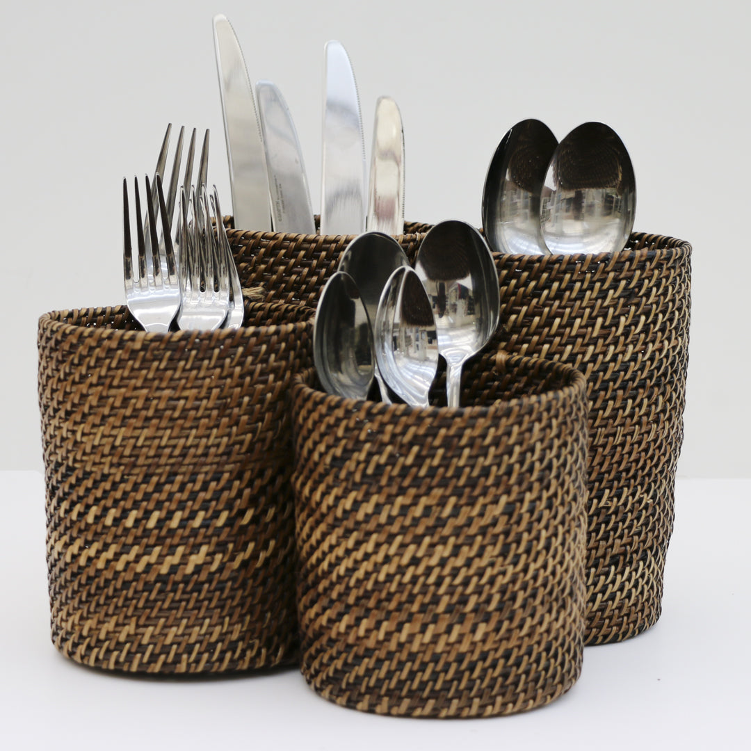 Woven Flatware Holder by Calaisio