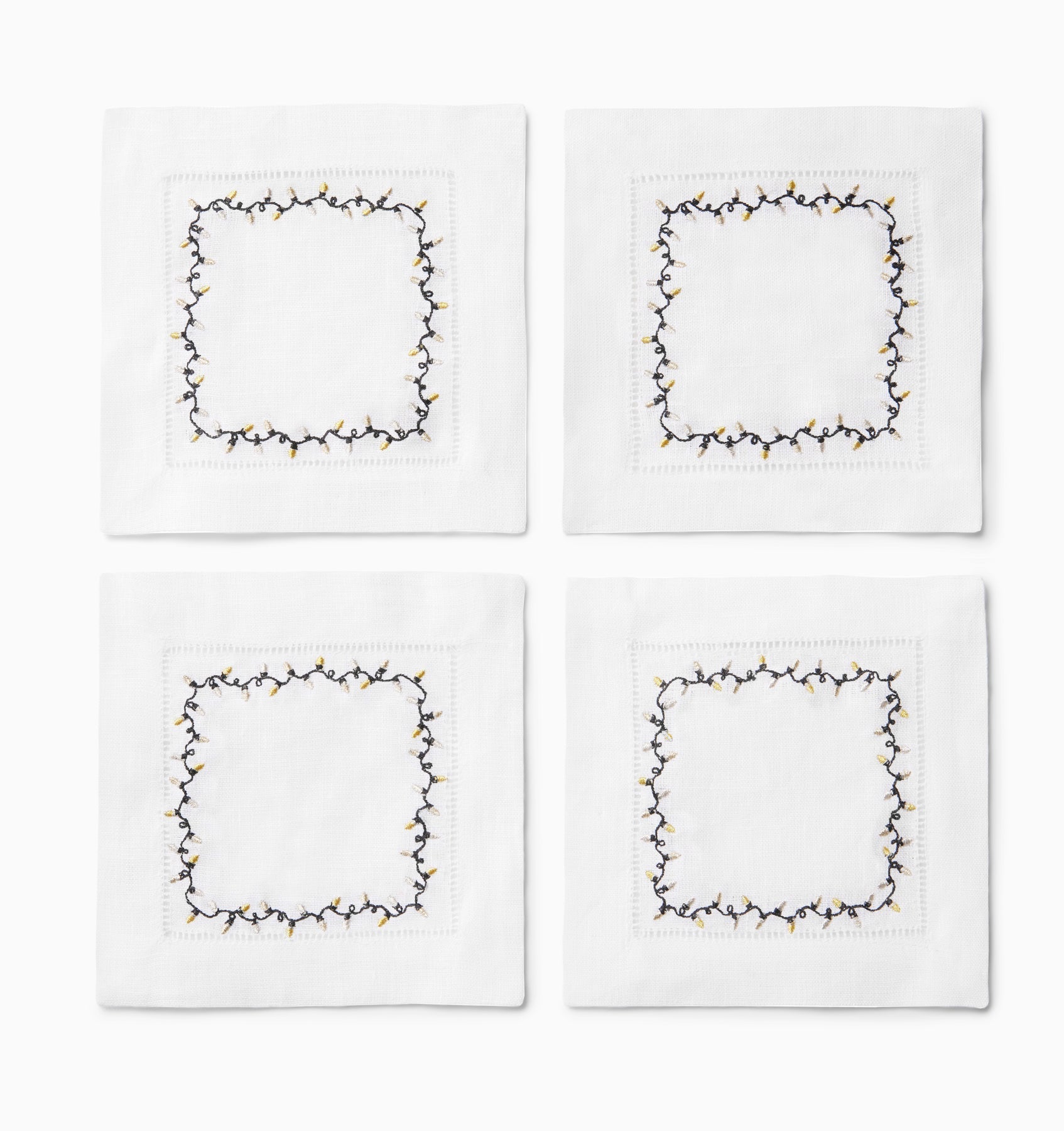 Luci Cocktail Napkins by SFERRA