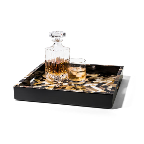 Horn Domino 16" Square Tray