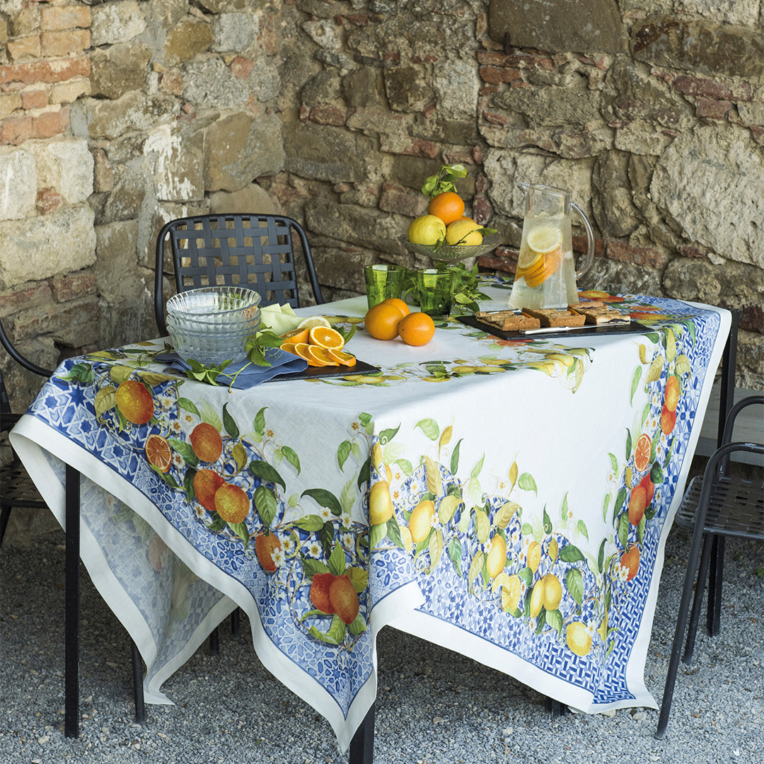 Sevillana Table Linens by Tessitura Toscana Telerie