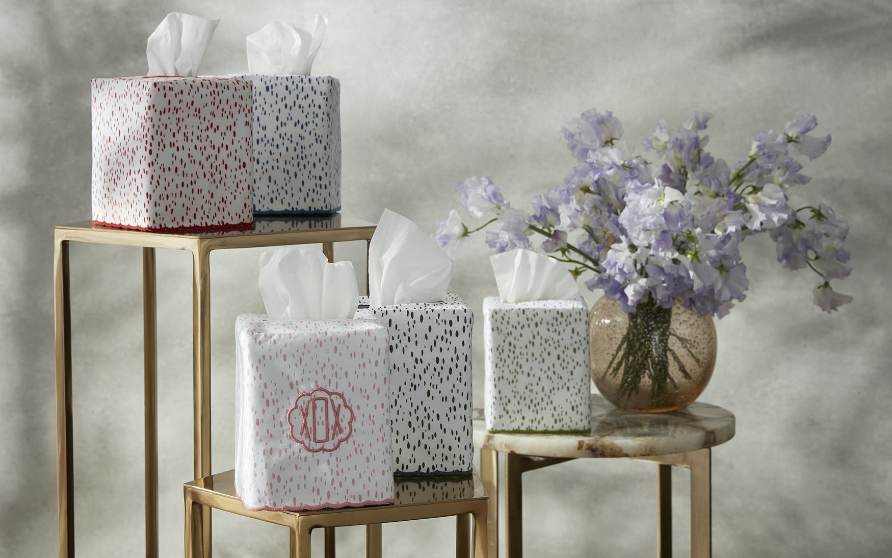 Celine Tissue Box Cover by Matouk Collection