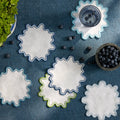 Wave Cocktail Napkins by Matouk Collection
