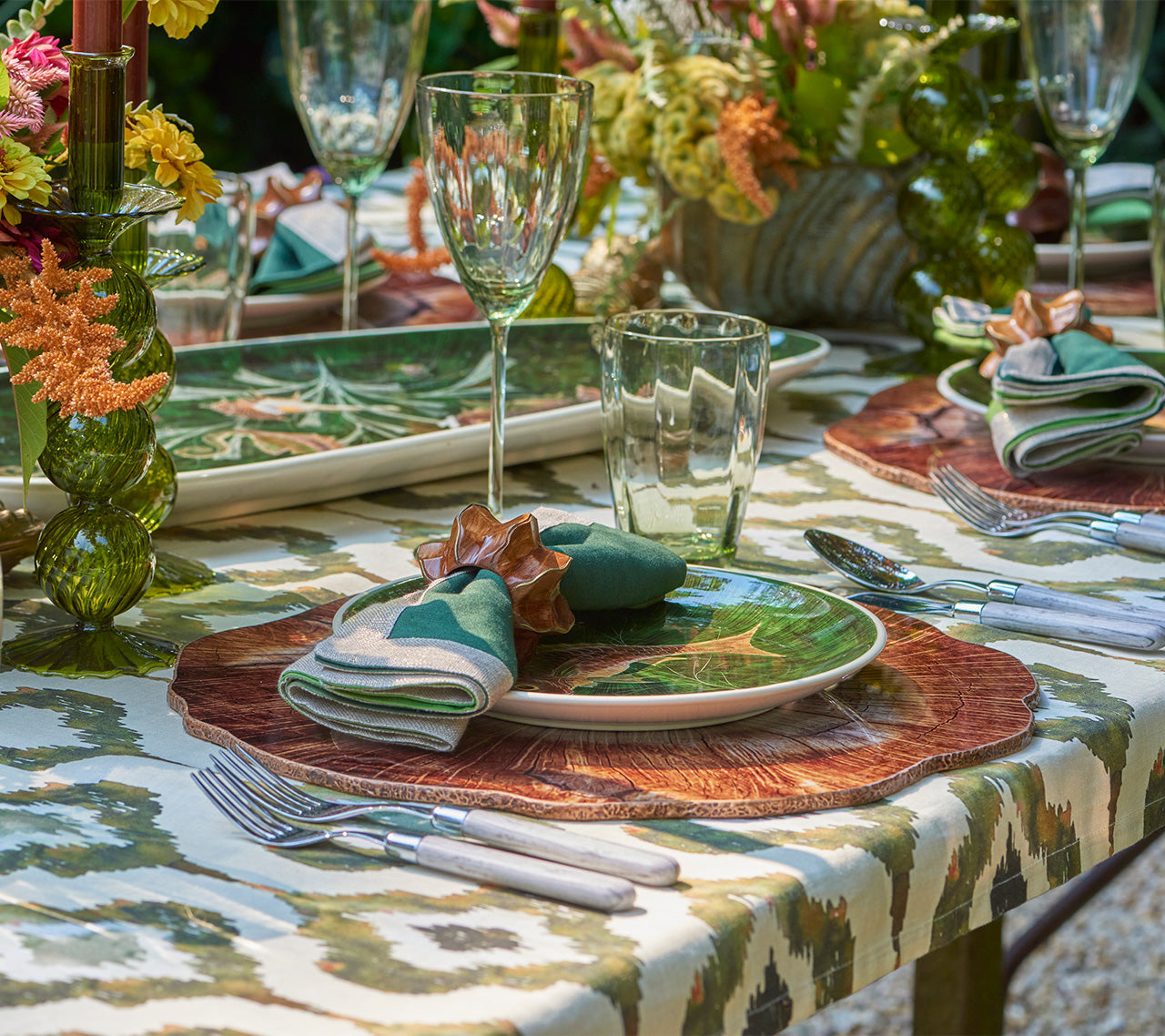 Cedar Placemat in Brown by Kim Seybert