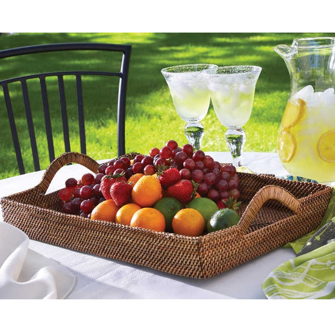 Woven Serving Tray by Calaisio