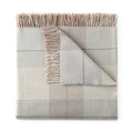 York Plaid Fringe Throws by Peacock Alley
