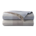 York Plaid Fringe Throws by Peacock Alley