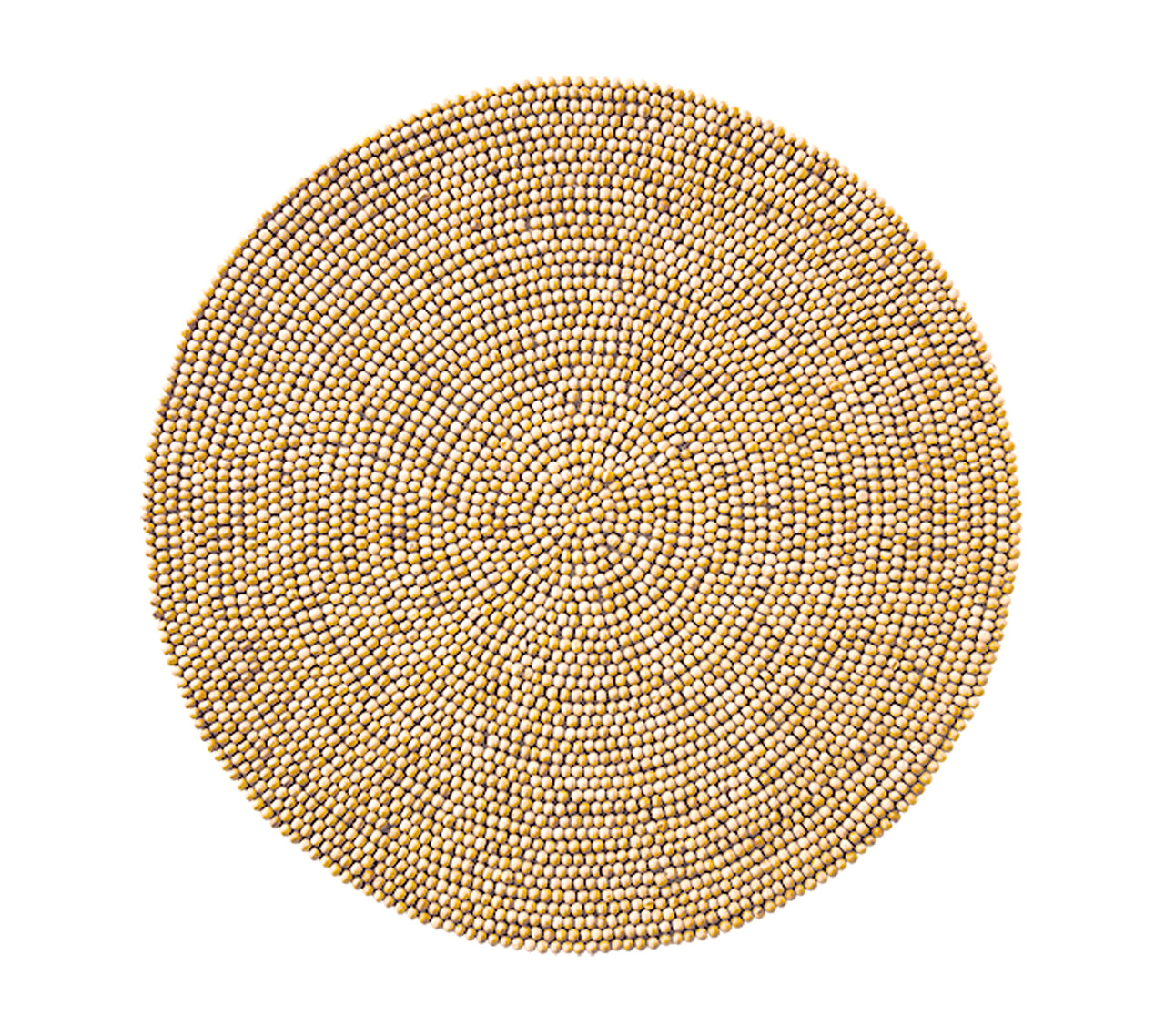 Wood Round Placemat in Natural by Kim Seybert