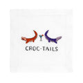 CROC-TAILS Cocktail Napkins by August Morgan