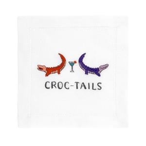 CROC-TAILS Cocktail Napkins