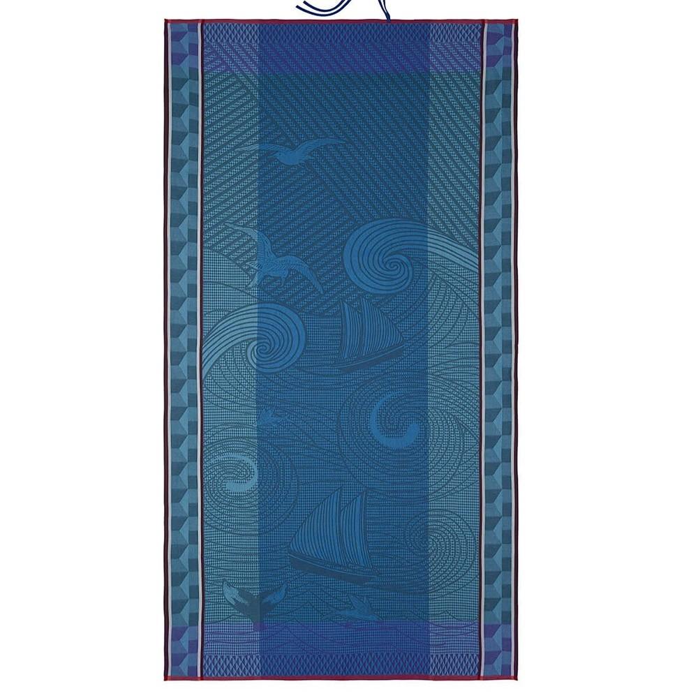 Baignade A Socoa Beach Towels by Le Jacquard Francais