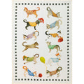 Best Friends Cats Tea Towel by Tessitura Toscana Telerie