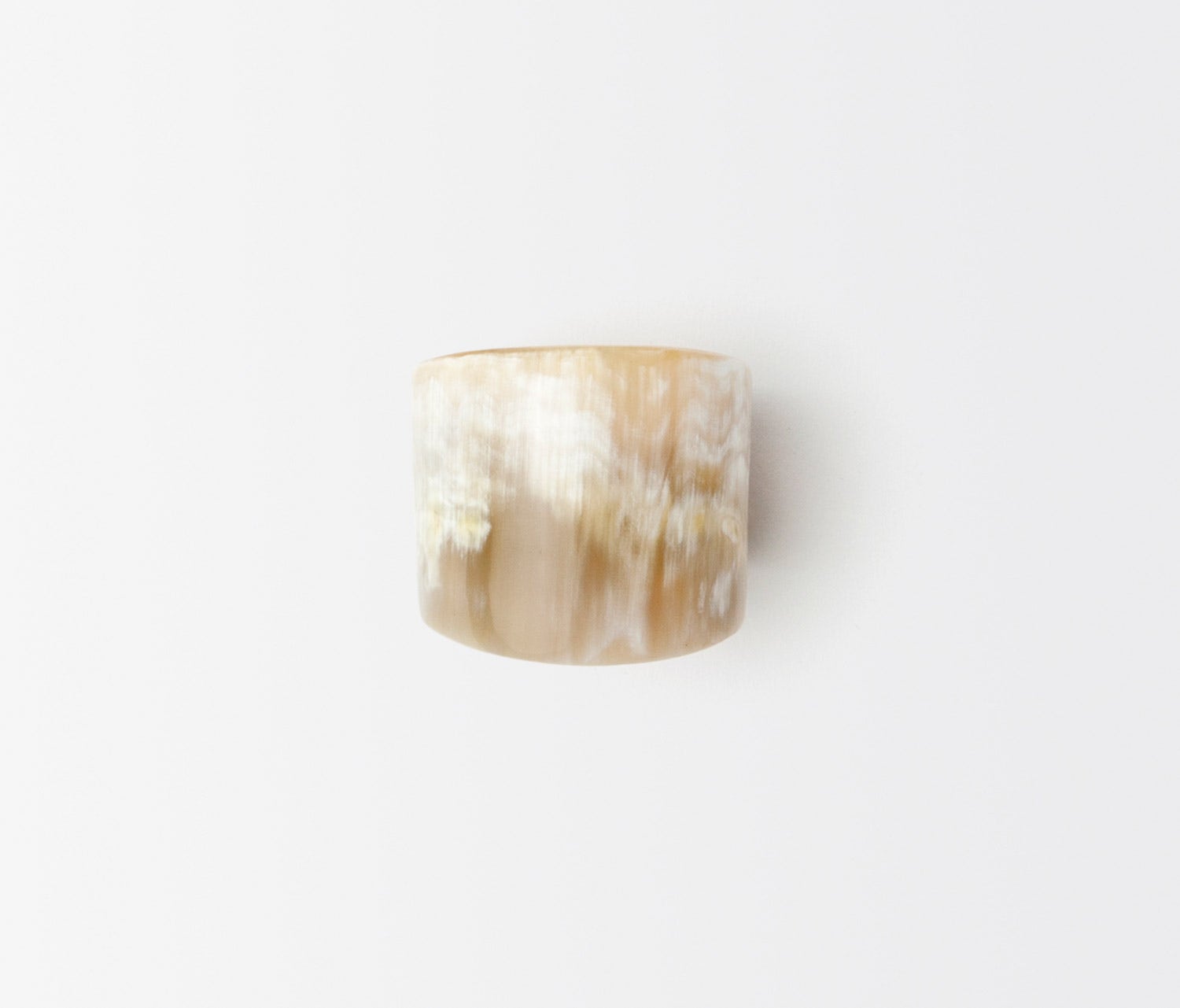 James Natural Horn Napkin Ring by Blue Pheasant