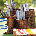 Woven Flatware Holder by Calaisio