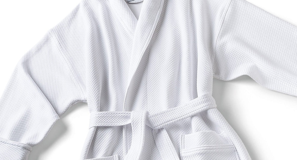 Knit Diamond Robe by Pioneer Linens Signature Collections