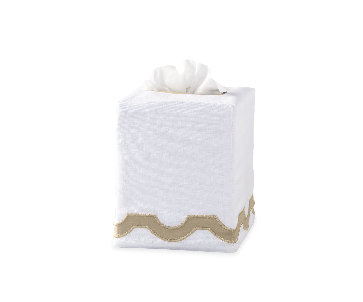 Mirasol Tissue Box Cover by Matouk Collection