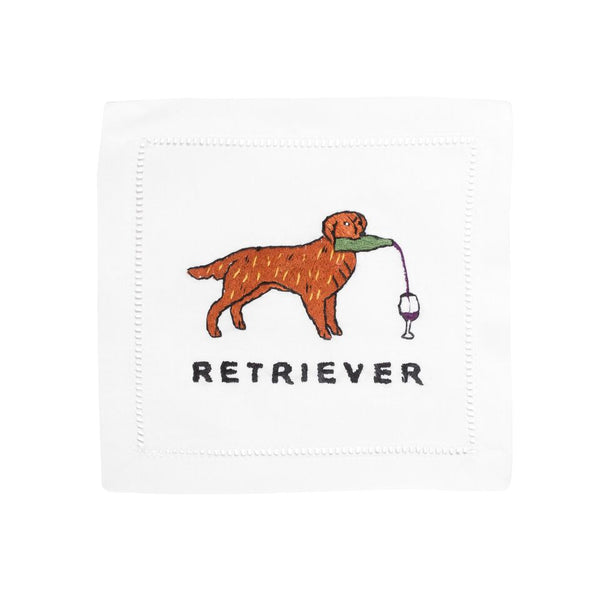 Golden Retriever Cocktail Napkins