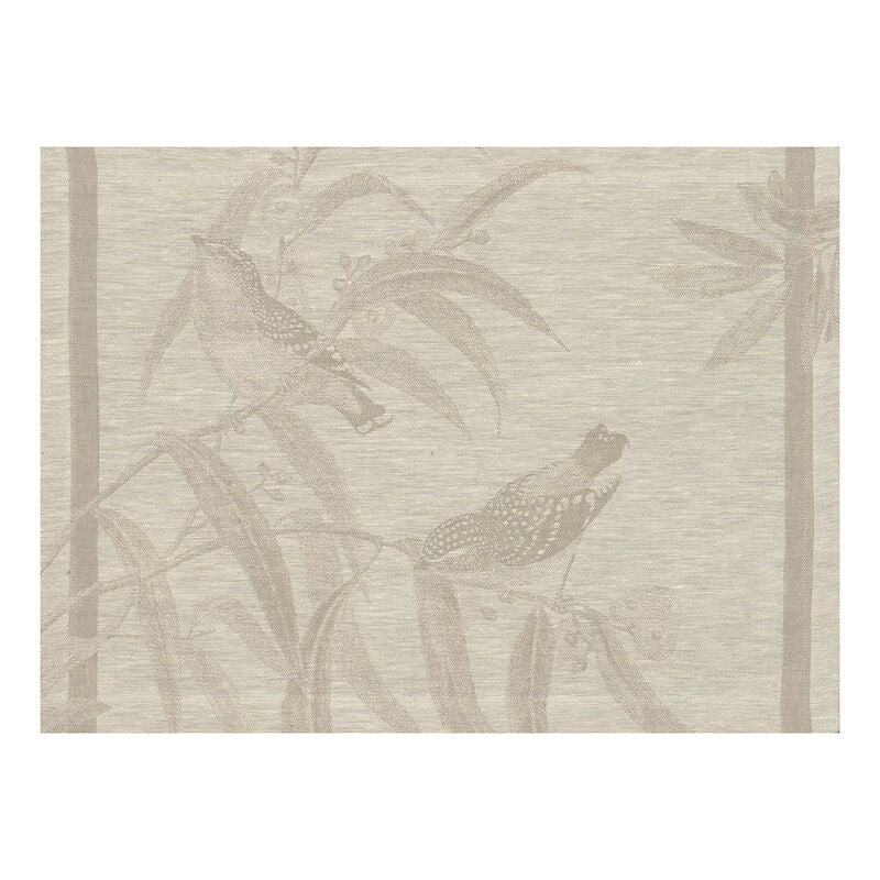 Volière Linen Placemats by Le Jacquard Francais