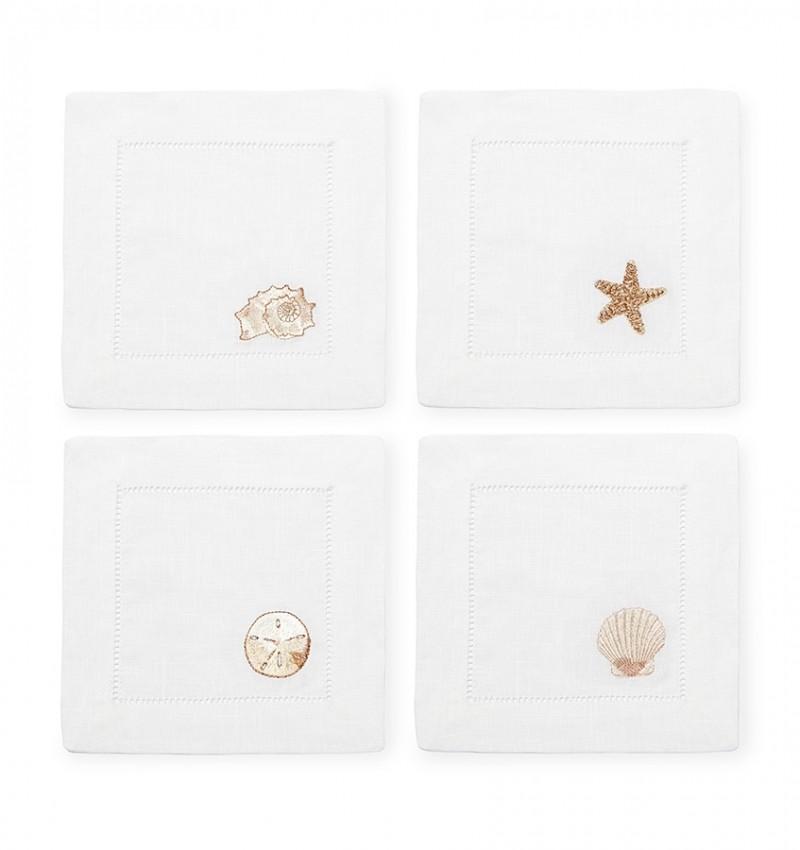 Beachcomber Cocktail Napkins by SFERRA