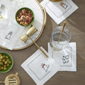 Cheers Cocktail Napkins by SFERRA