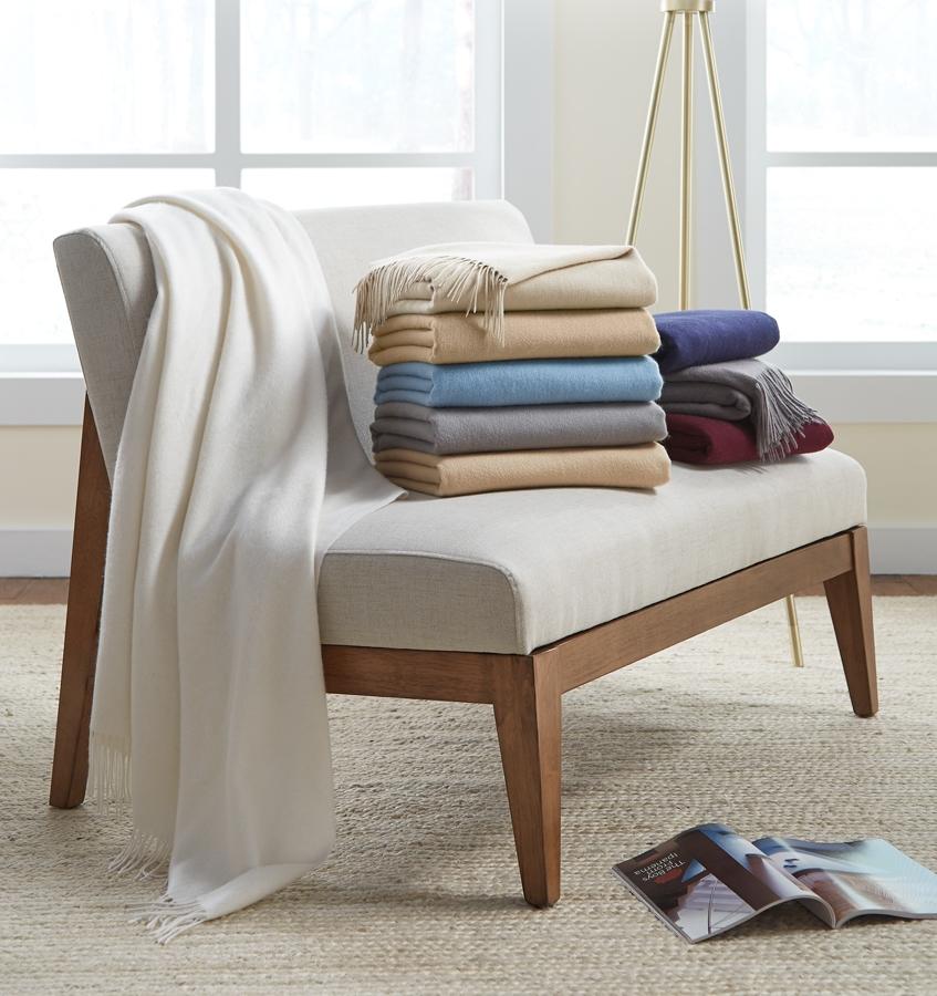 Dorsey Cashmere Throw by SFERRA