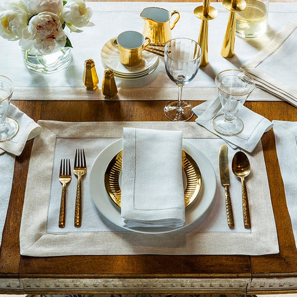 Filetto Table Linens