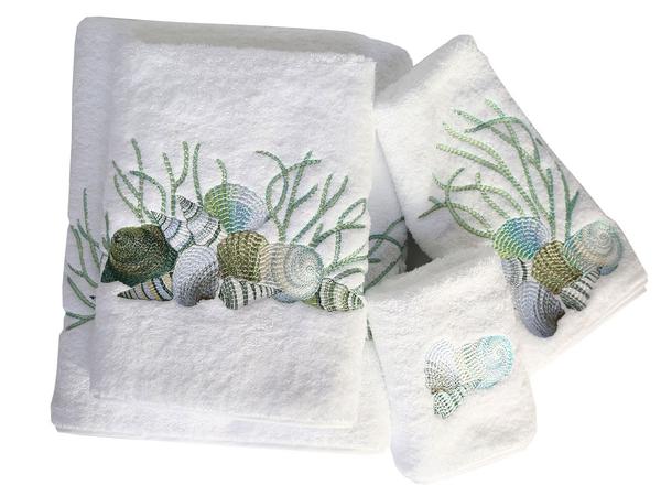 Shell Bath Towels