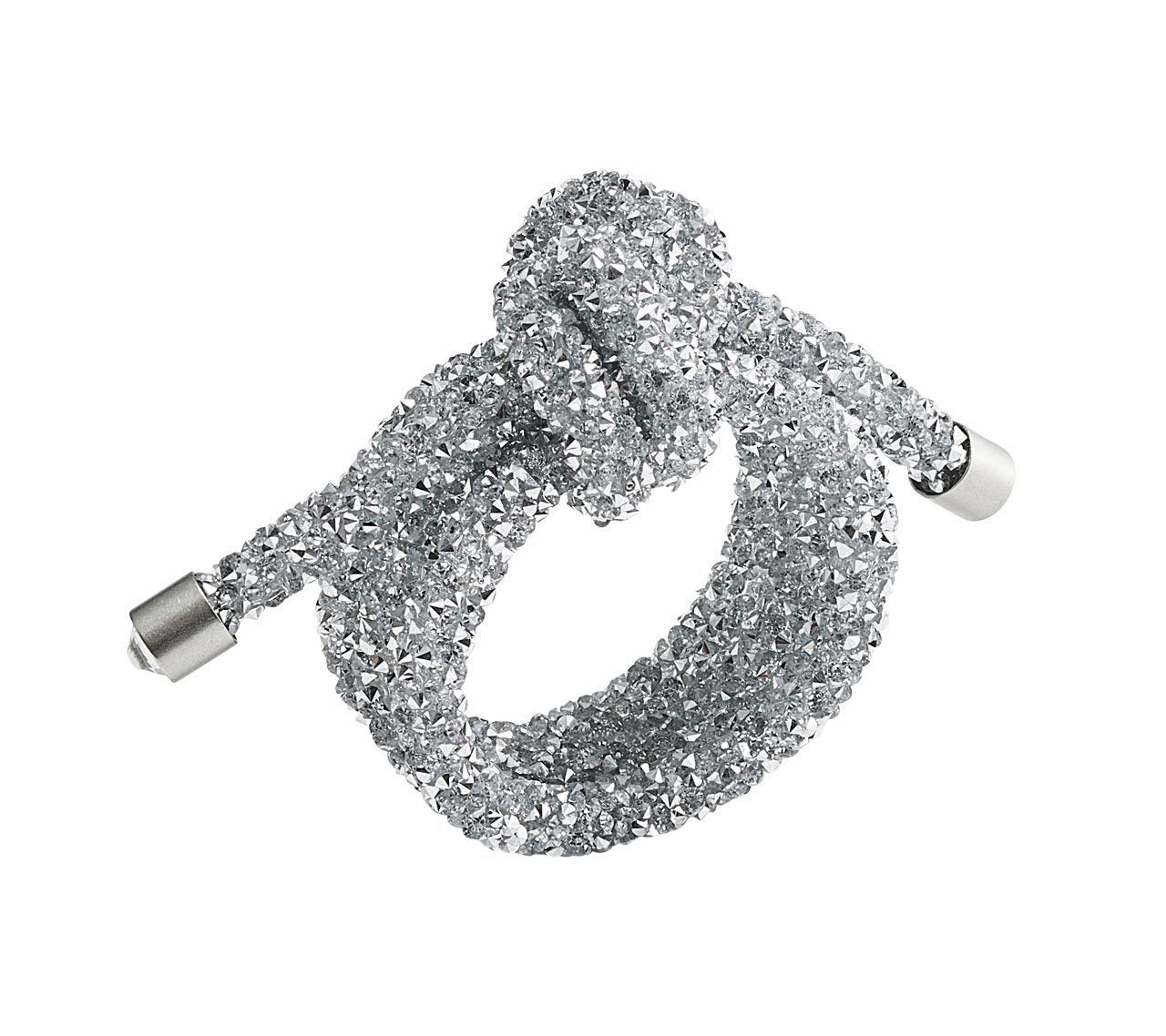 Glam Knot Napkin Rings in Silver by Kim Seybert