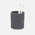 Dalton Dark Gray Rattan Vanity Set by Pigeon and Poodle