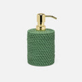 Dalton Moss Green Rattan Vanity Set by Pigeon and Poodle