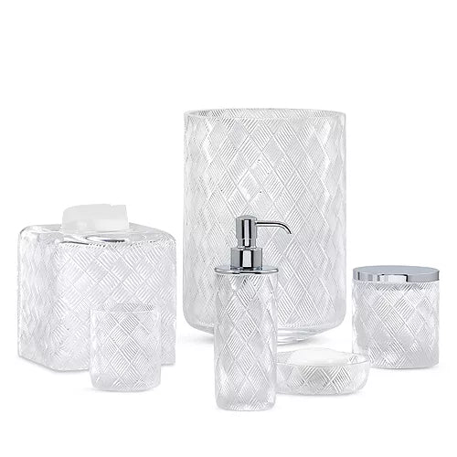 Basketweave Vanity Set