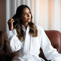 Bee Waffle Bath  Robes by Graccioza