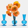 Tess Bud Vase in Blue