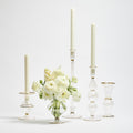 Blossom Candle Holder in Clear