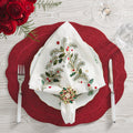 Xmas Carol Napkins by Kim Seybert