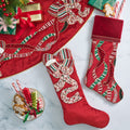 Merry Bow Stocking by Kim Seybert