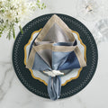 Dip Dye Napkin in Blue & Gray by Kim Seybert