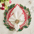 Gem Wreath Napkin Rings by Kim Seybert