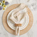 Spoke Napkin Ring in Natural