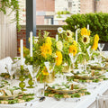 Verve Placemat in Green & Natural by Kim Seybert