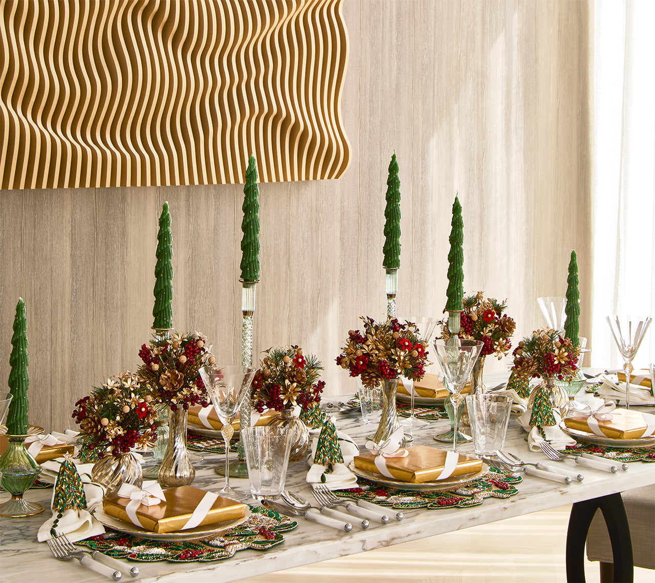 Xmas Carol Placemat by Kim Seybert
