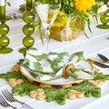 Verve Placemat in Green & Natural by Kim Seybert