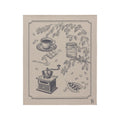 Cafe Tea Towel by Yves Delorme