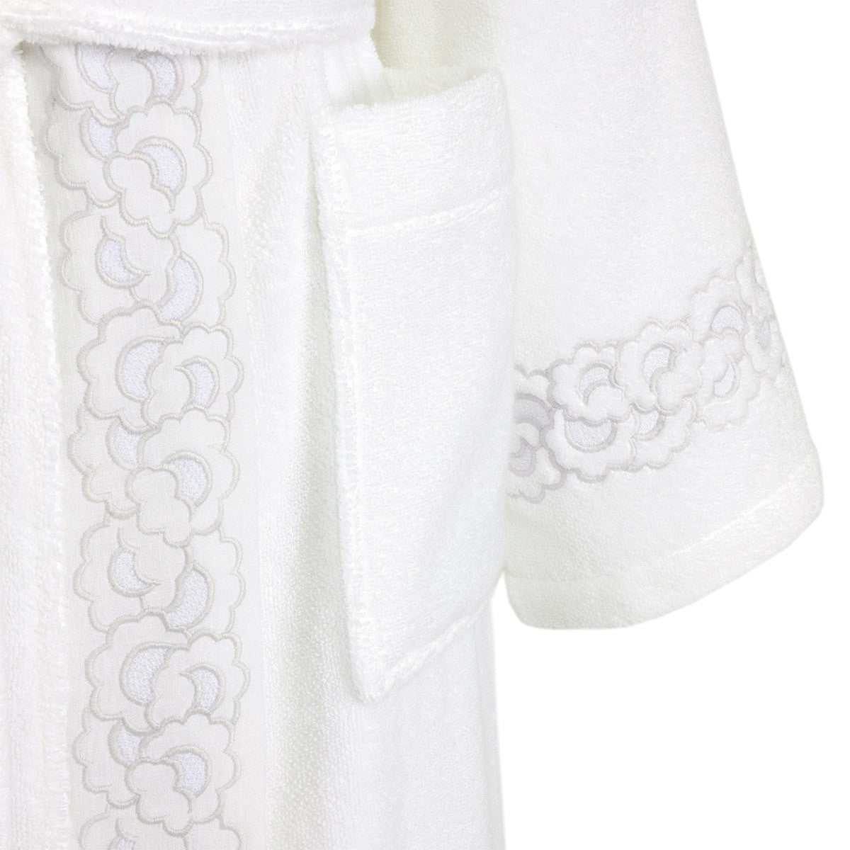 Festons Bath Robe by Yves Delorme