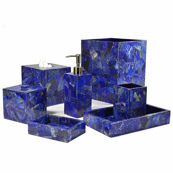 Taj Lapiz Gemstone Premium Vanity Set